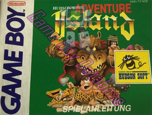 Adventure Island NOE Front of the booklet