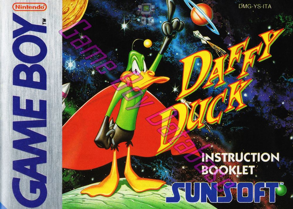 Daffy Duck ITA Front of the booklet