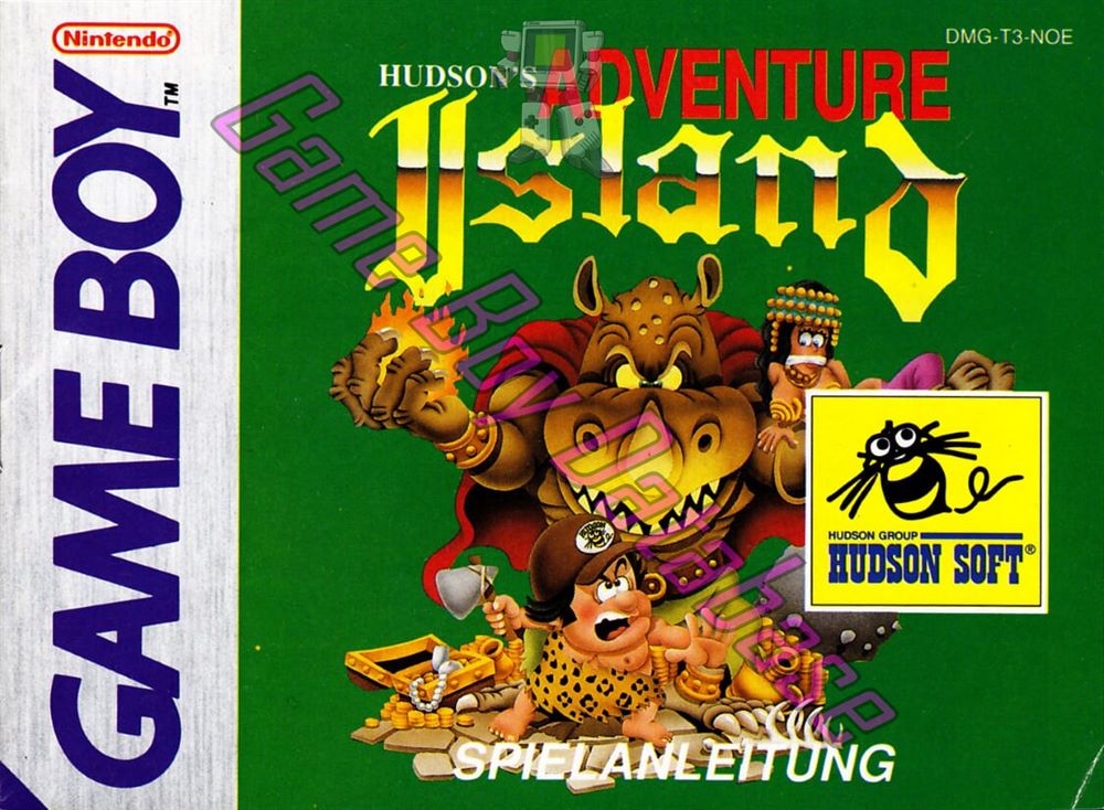 Adventure Island NOE-1 Front of the booklet