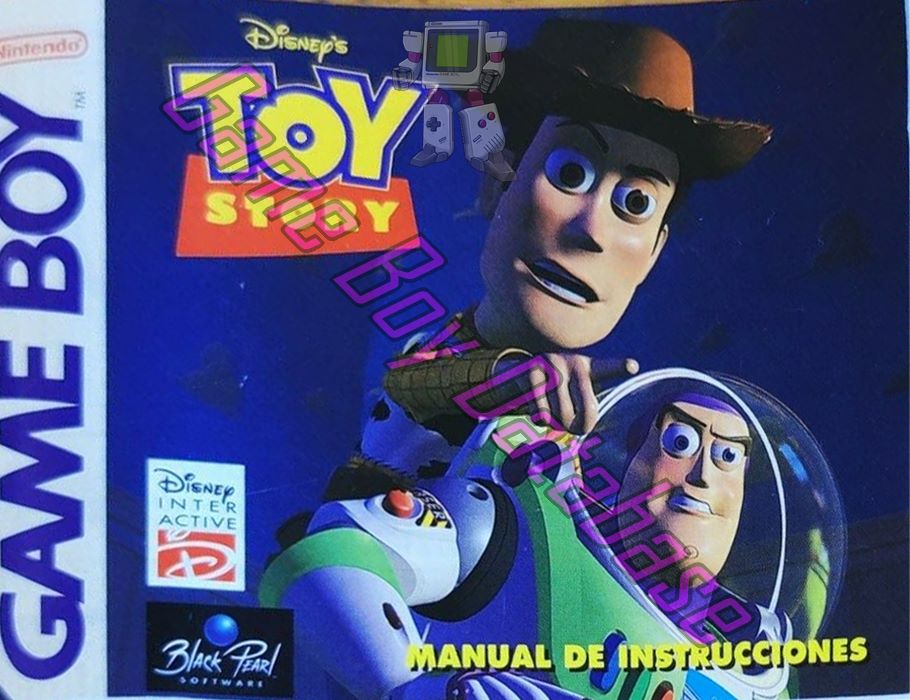 Toy Story (Disney's) ESP Front of the booklet