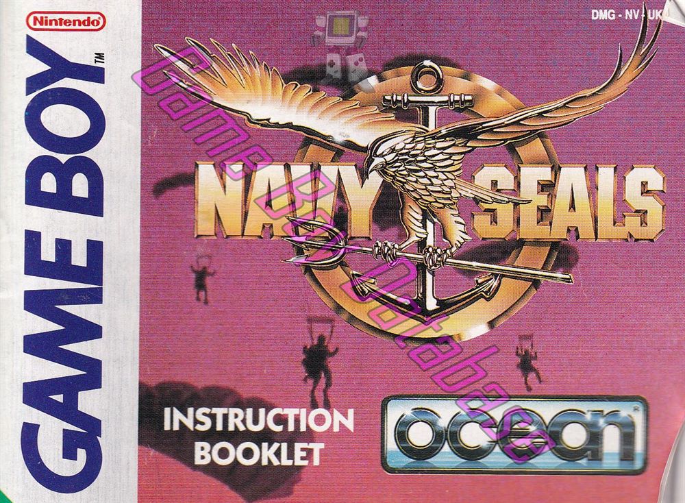 Navy Seals UKV Front of the booklet