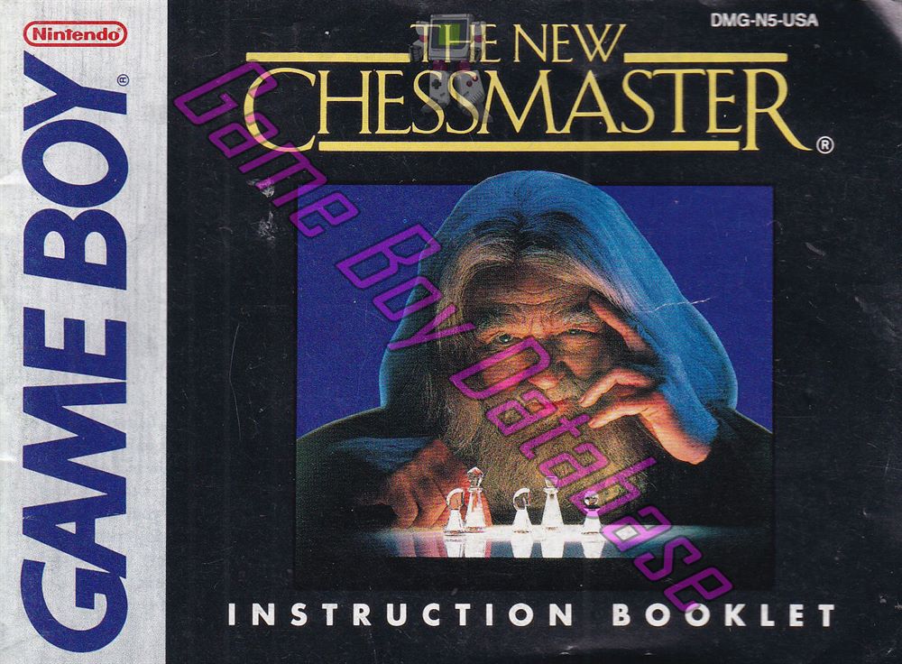 New Chessmaster (the) USA Front of the booklet