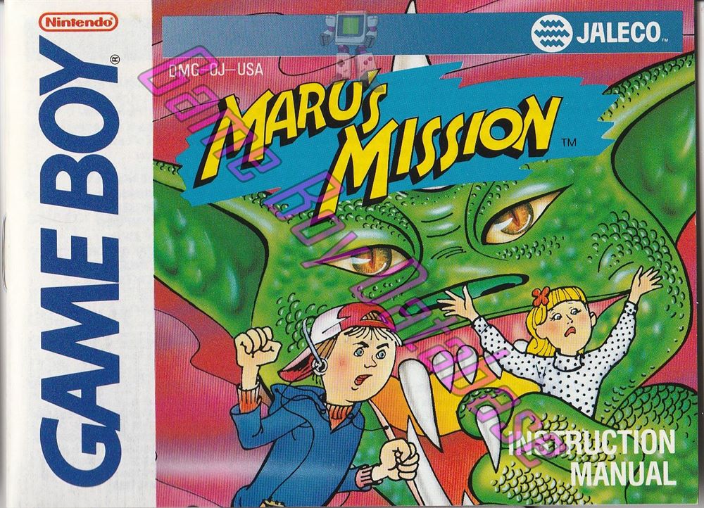 Maru's Mission USA Front of the booklet