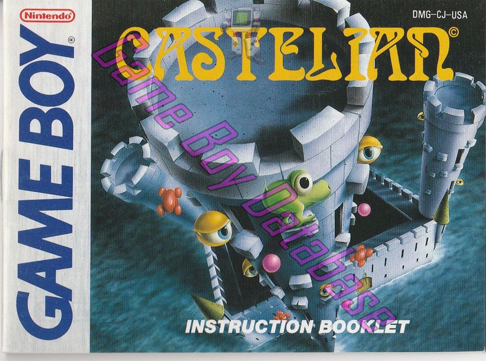 Castelian USA Front of the booklet