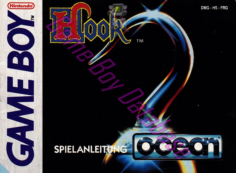 Hook FRG Front of the booklet