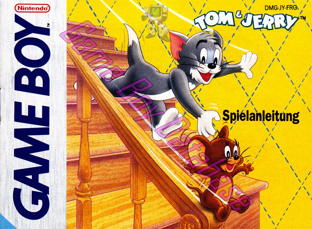 Tom & Jerry FRG Front of the booklet