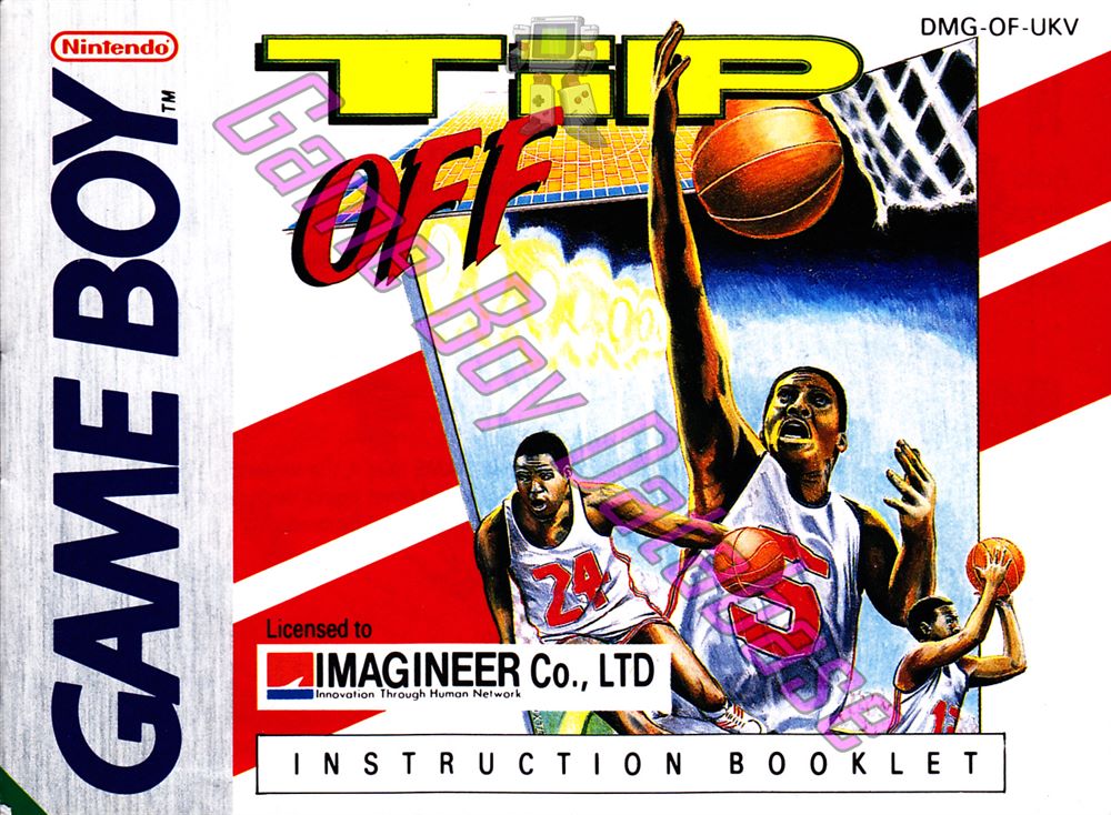 Tip Off UKV Front of the booklet