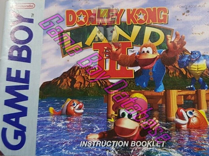 Donkey Kong Land III AUS Front of the booklet