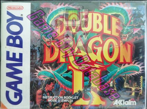 Double Dragon II FAH Front of the booklet