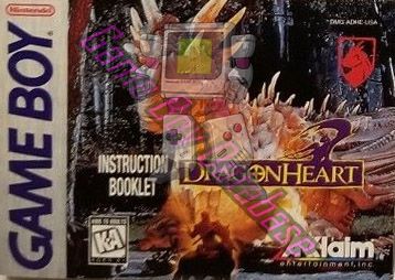 Dragon Heart USA Front of the booklet