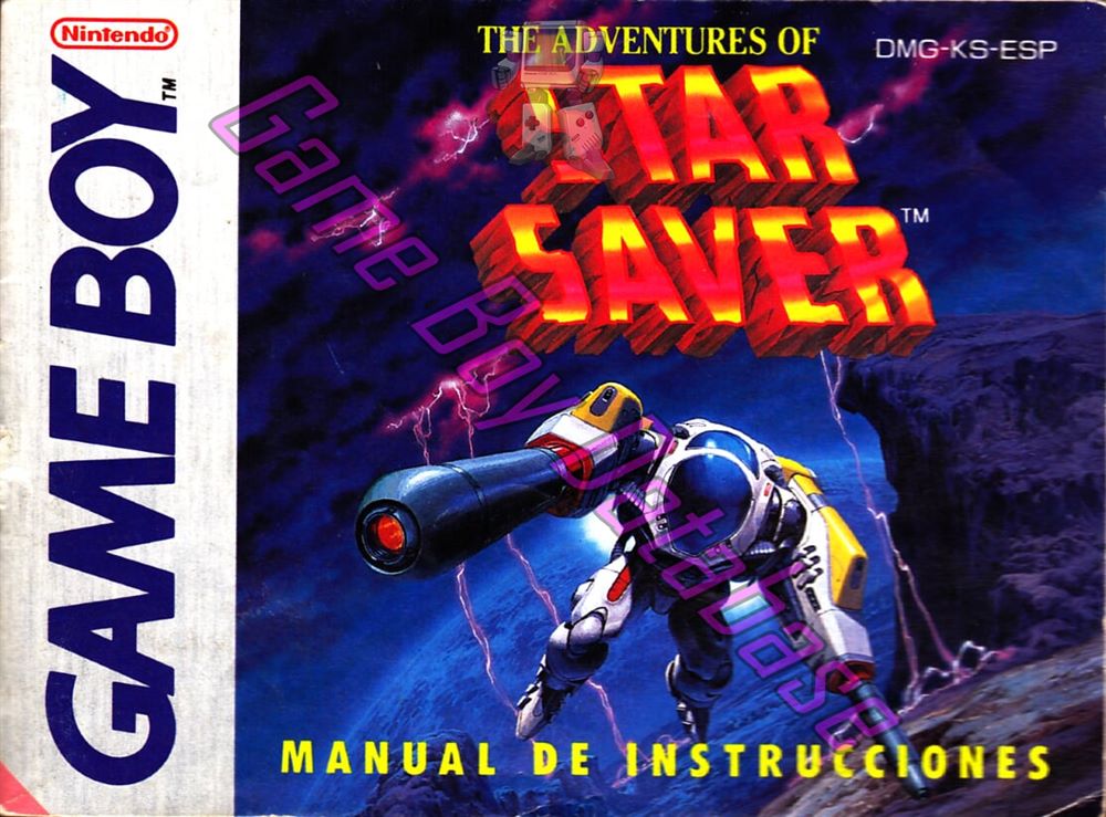 Star Saver (the Adventures of) ESP Front of the booklet