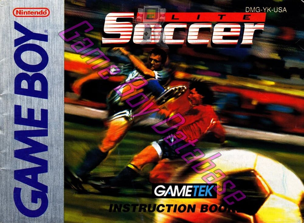 Elite Soccer USA Front of the booklet