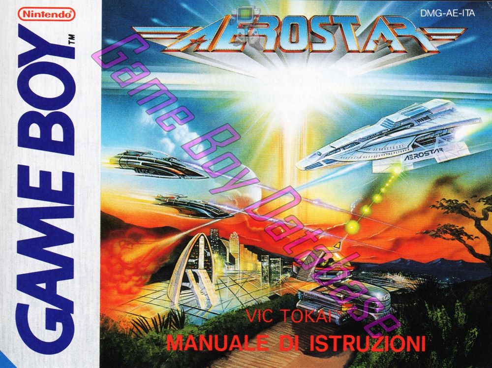 Aerostar ITA Front of the booklet