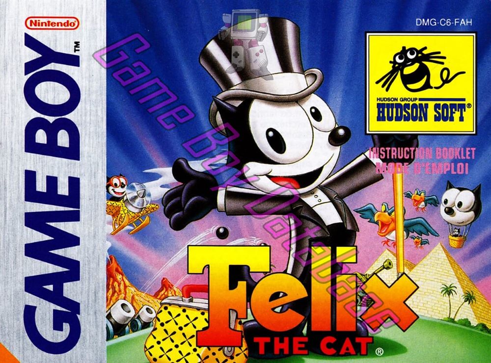 Felix the Cat FAH Front of the booklet