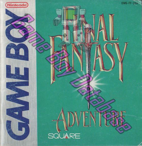 Final Fantasy Adventure USA Front of the booklet