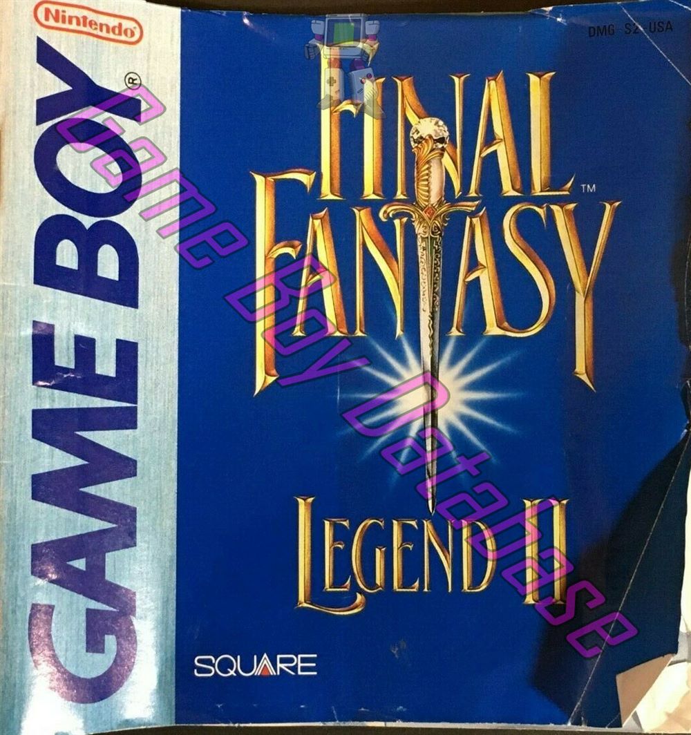 Final Fantasy Legend II USA Front of the booklet