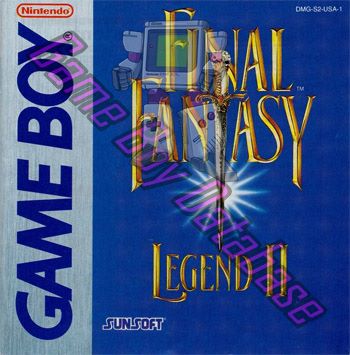 Final Fantasy Legend II USA-1 Front of the booklet