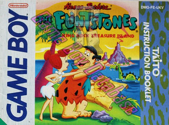 Flintstones King Rock Treasure Island (the) UKV Front of the booklet