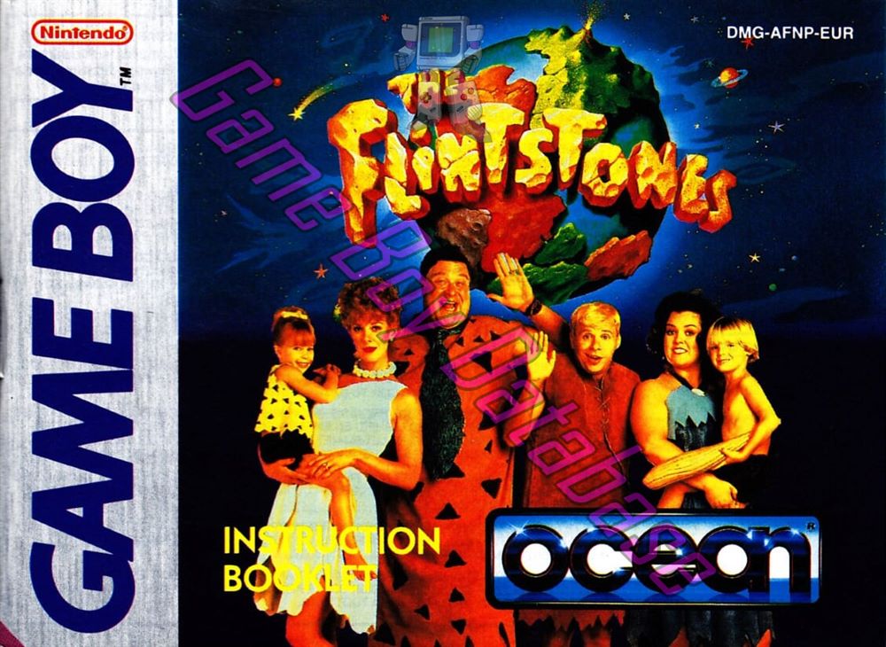 Flintstones (the) EUR Front of the booklet