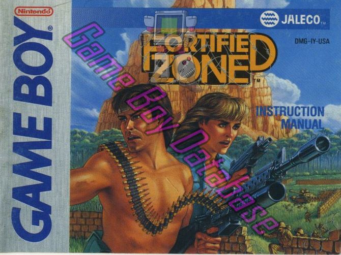 Fortified Zone USA Front of the booklet