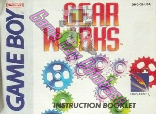 Gear Works USA Front of the booklet