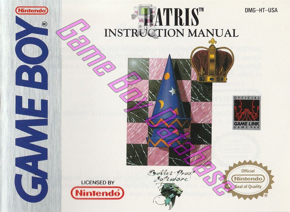 Hatris USA Front of the booklet