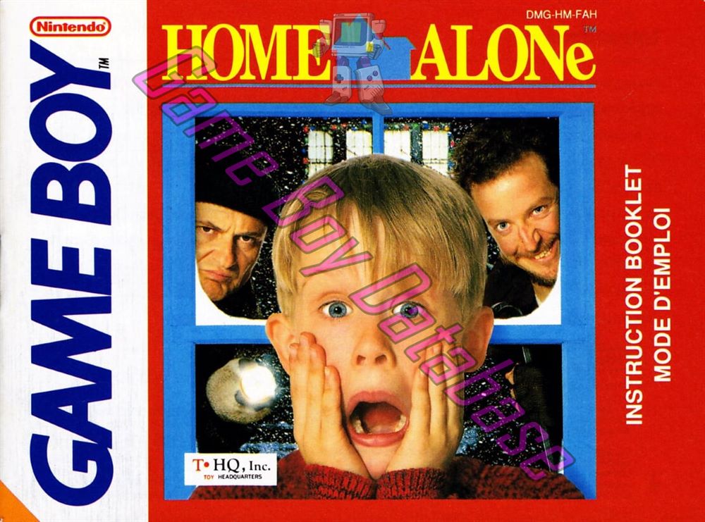 Home Alone FAH Front of the booklet