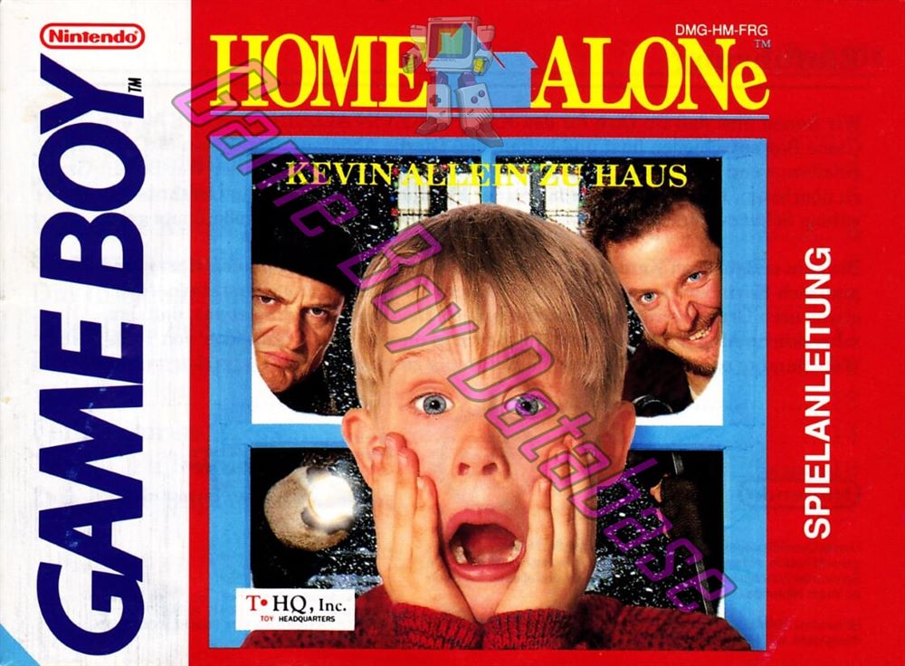 Home Alone FRG Front of the booklet