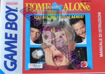 Home Alone ITA Front of the booklet