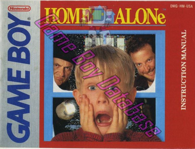 Home Alone USA Front of the booklet