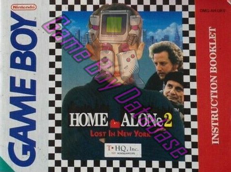 Home Alone 2 Lost in New York UKV Front of the booklet