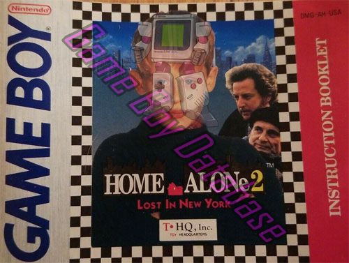 Home Alone 2 Lost in New York USA Front of the booklet