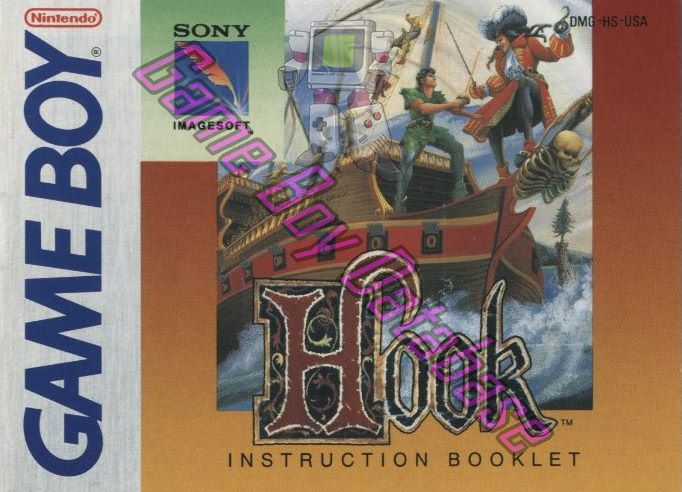 Hook USA Front of the booklet