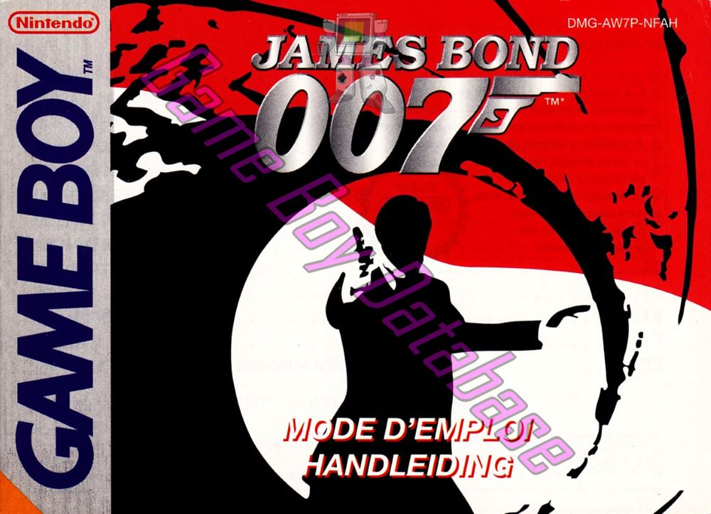 James Bond 007 NFAH Front of the booklet