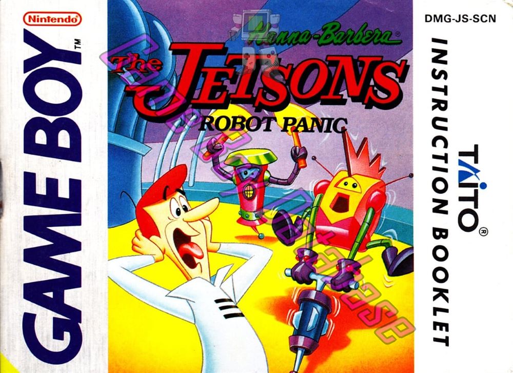 Jetsons Robot Panic (the) SCN Front of the booklet