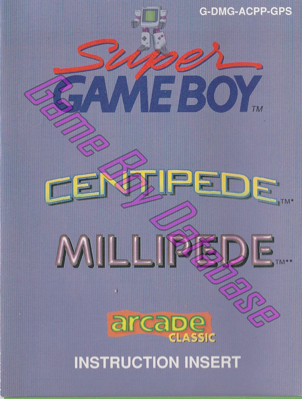 Arcade Classic no.2 Centipede - Millipede GPS Posters