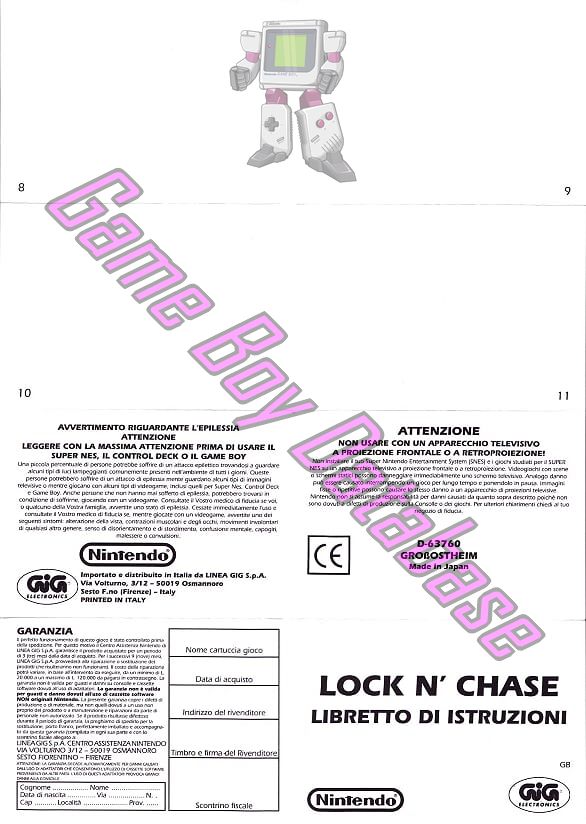 Lock N' Chase UKV Posters