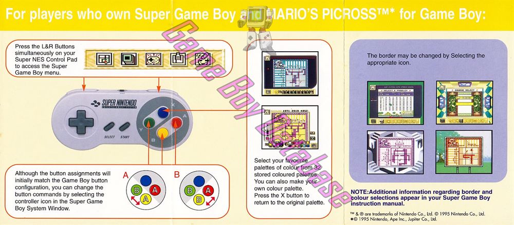 Mario's Picross AUS Posters