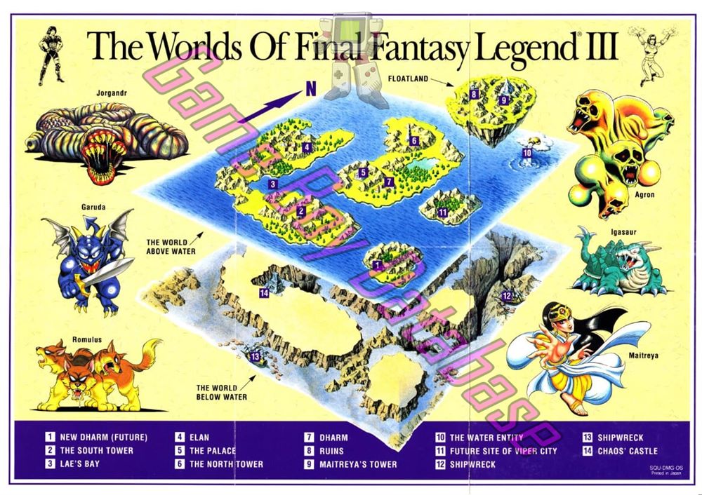 Final Fantasy Legend III USA-2 Posters