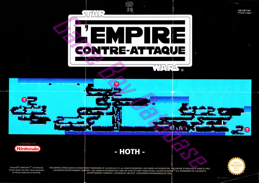 Star Wars l'Empire Contre-Attaque FAH-2 Posters