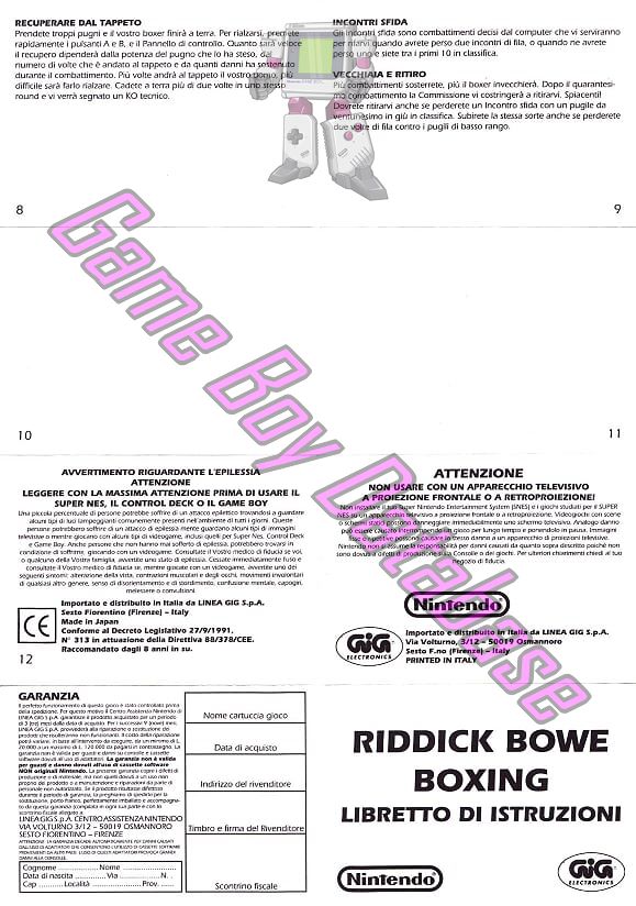 Riddick Bowe Boxing EUR Posters