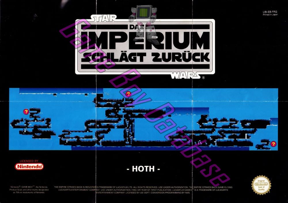 Star Wars das Imperium Schlägt Zurück FRG Posters