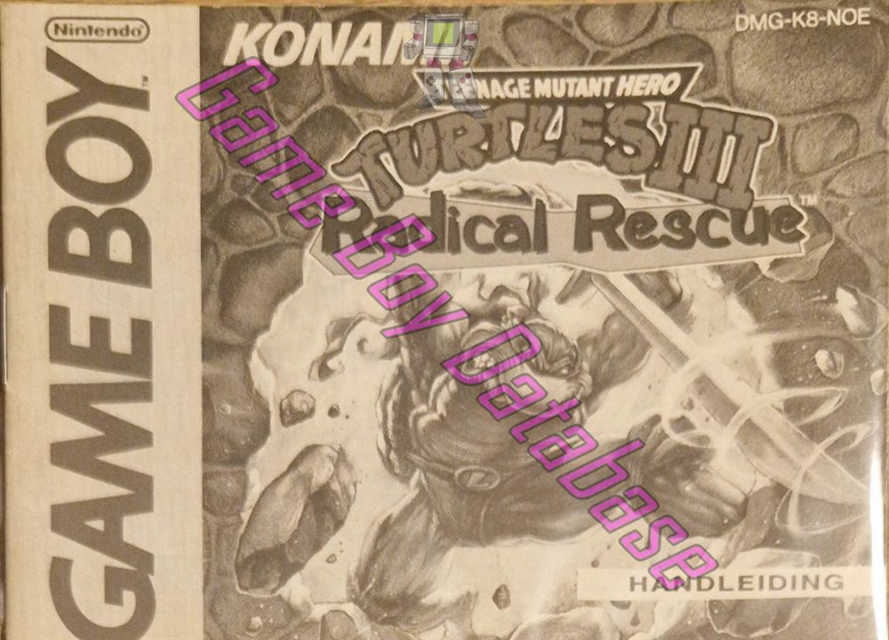 Teenage Mutant Hero Turtles III Radical Rescue NOE Posters