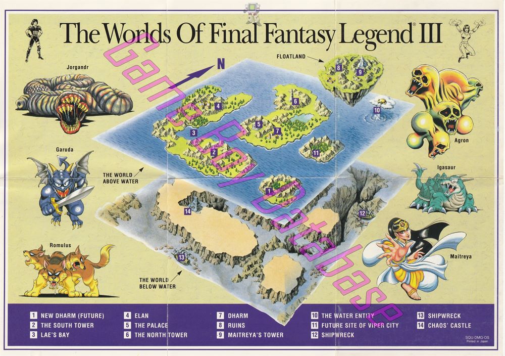 Final Fantasy Legend III USA Posters