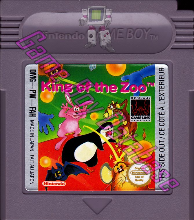 King of the Zoo FAH Cartridge