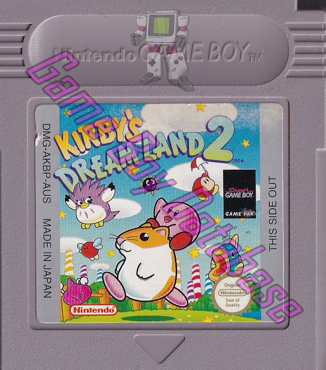 Kirby's Dream Land 2 AUS Cartridge