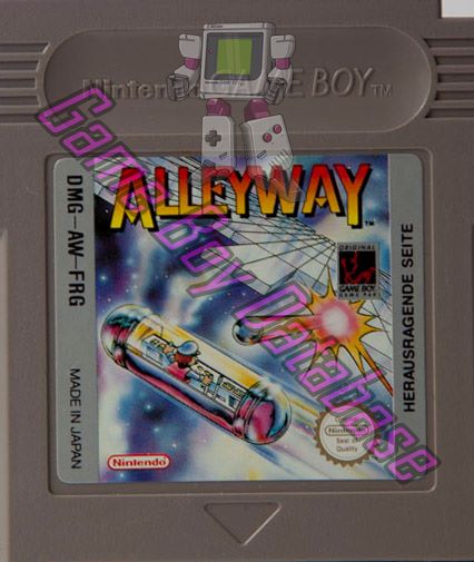 Alleyway FRG-3 Cartridge