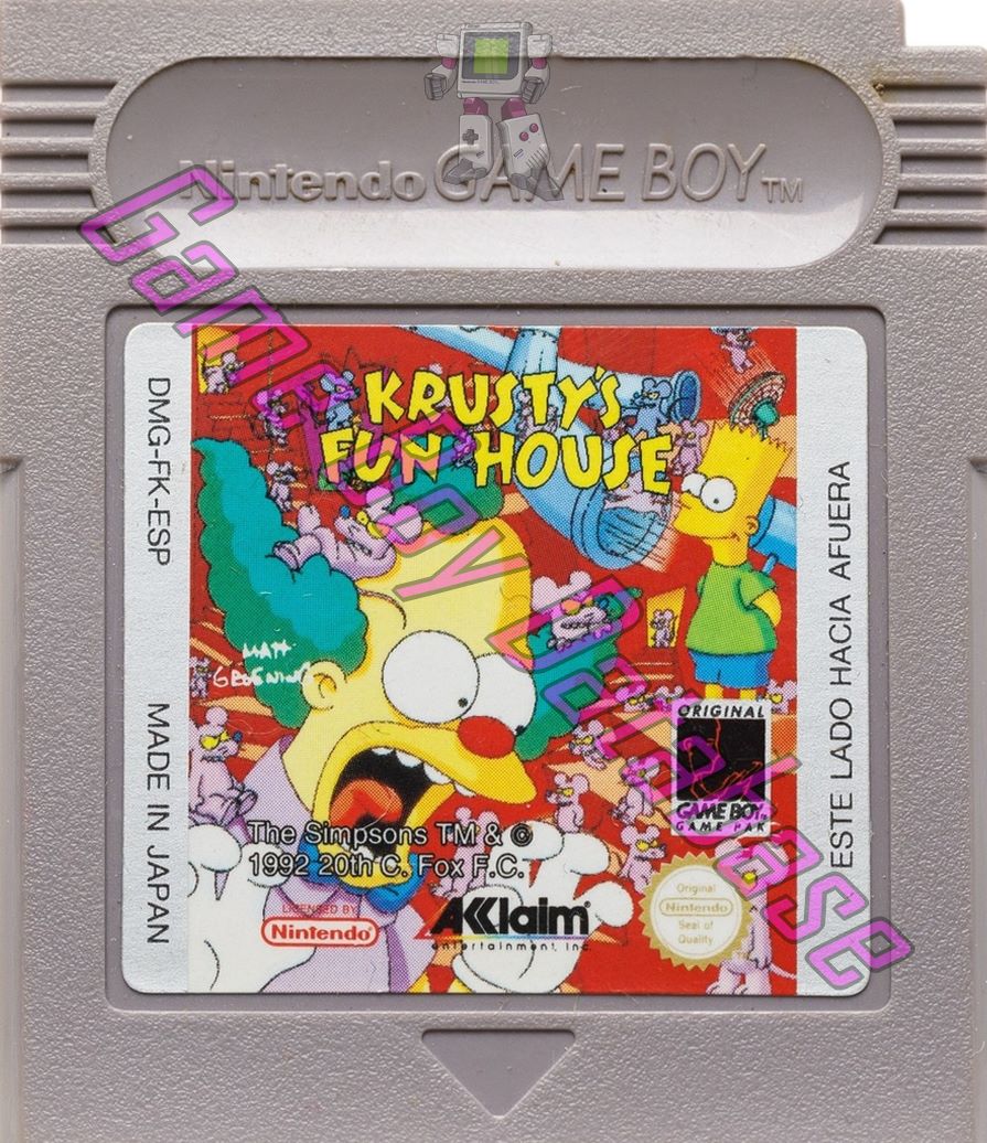 Krusty's Fun House ESP Cartridge