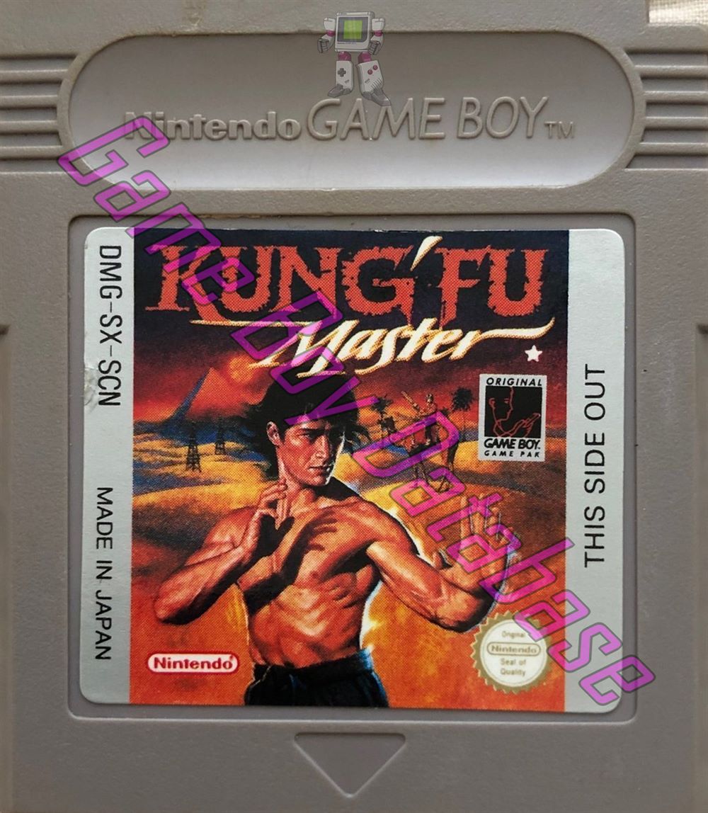 Kung-Fu Master SCN Cartridge