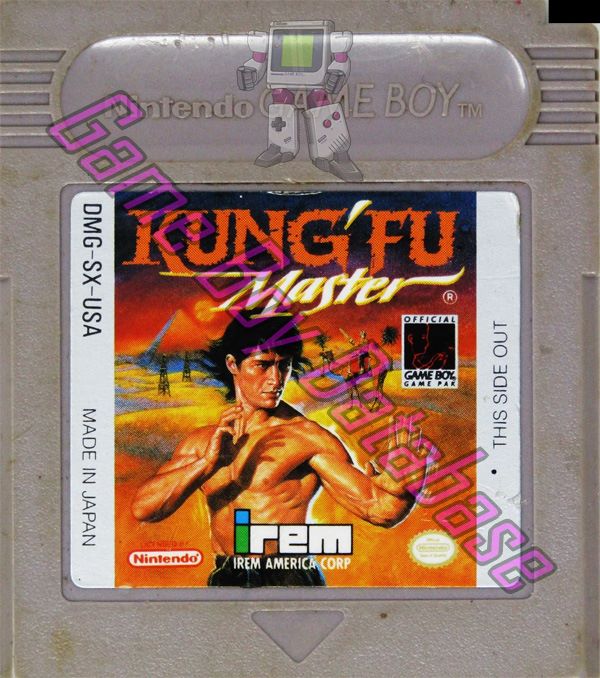 Kung-Fu Master USA Cartridge